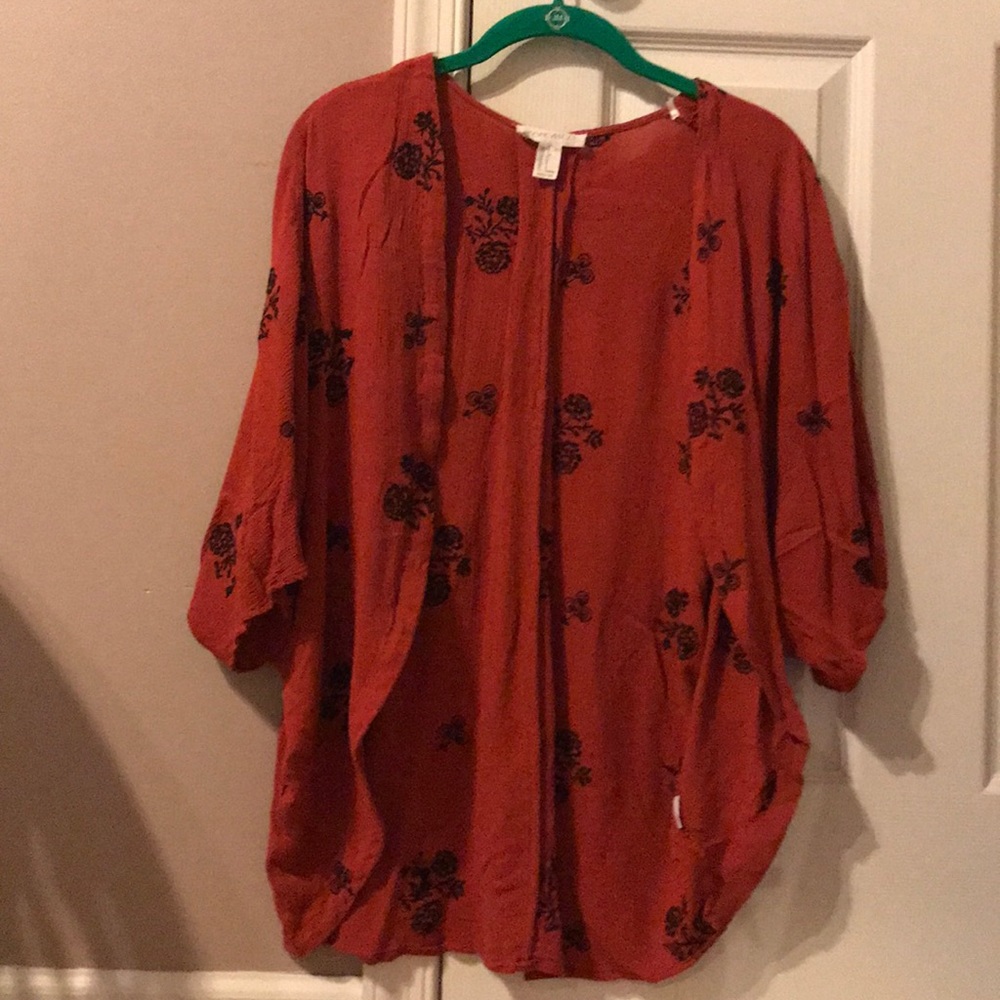 floral kimono